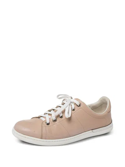 Pre-owned Gucci Interlocking G Logo-debossed Sneakers