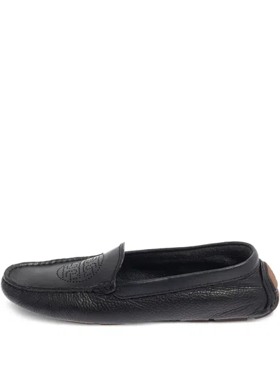 Pre-owned Tory Burch  Perforated-logo Loafers