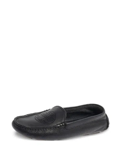 Pre-owned Tory Burch  Perforated-logo Loafers