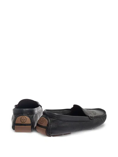 Pre-owned Tory Burch  Perforated-logo Loafers