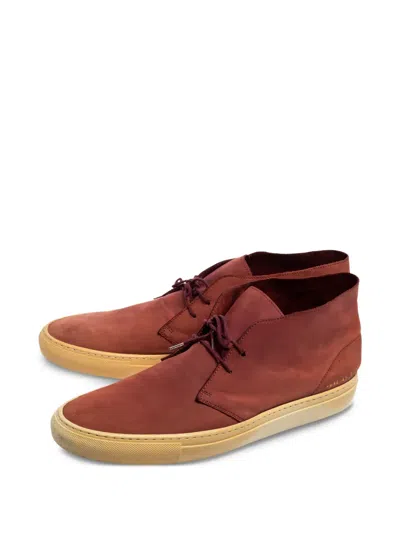 Pre-owned Common Projects Suede Lace-up Desert Boots