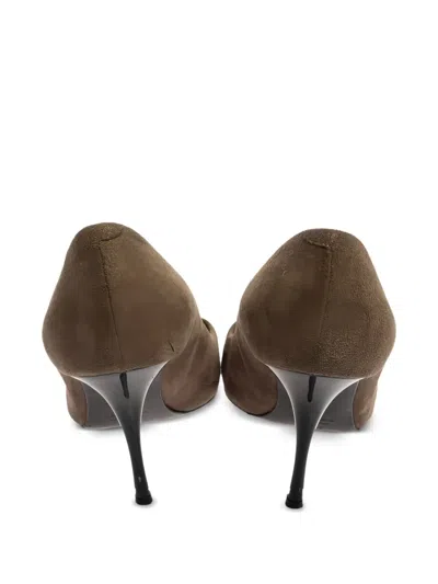 Pre-owned Giuseppe Zanotti Vintage  90mm Suede Stiletto Pumps