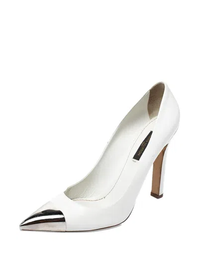 Pre-owned Louis Vuitton 120mm Leather Heeled Pumps