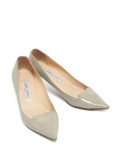 Pre-owned Jimmy Choo 55mm Patent-leather Pumps