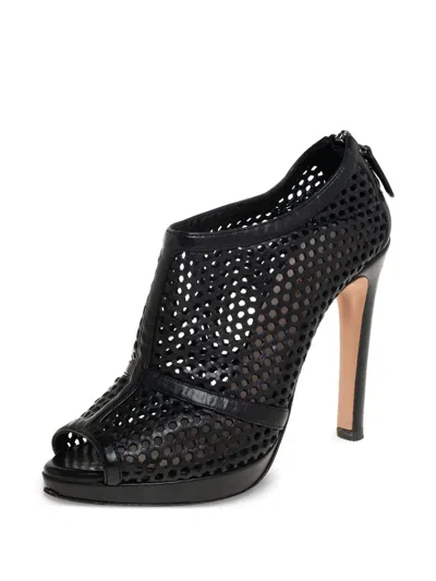 Pre-owned Prada 110mm Perforated Pumps