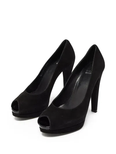 Pre-owned Stuart Weitzman  120mm Peep-toe Pumps