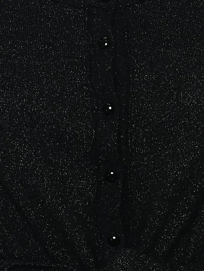 Pre-owned Moschino Lurex Button-front Cardigan