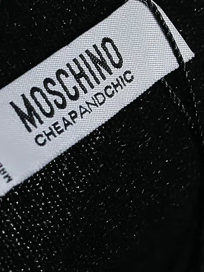 Pre-owned Moschino Lurex Button-front Cardigan