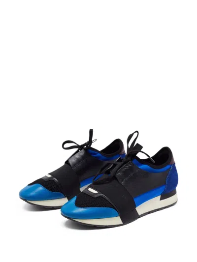 Pre-owned Balenciaga Race Runner Sneakers