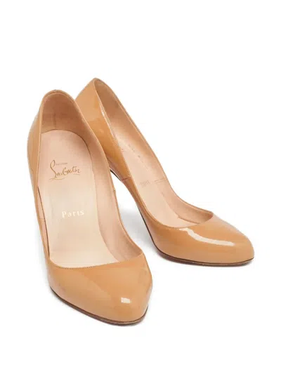 Pre-owned Christian Louboutin Ron Ron Patent Pumps