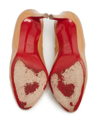 Pre-owned Christian Louboutin Ron Ron Patent Pumps
