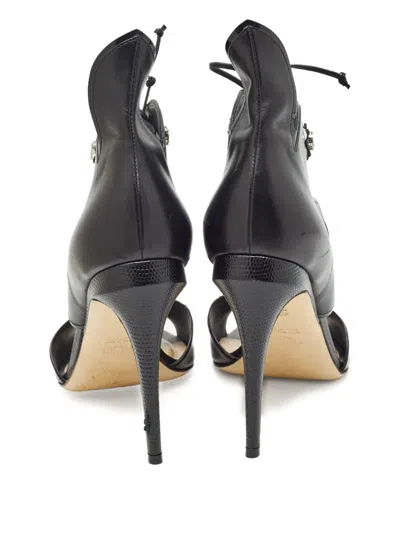 Pre-owned Fendi 80mm Leather Sandals