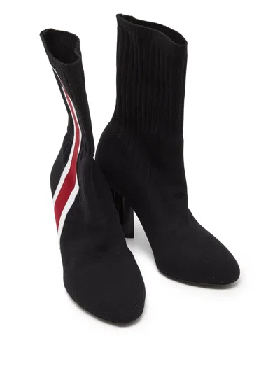Pre-owned Louis Vuitton 105mm Knit Ankle Boots