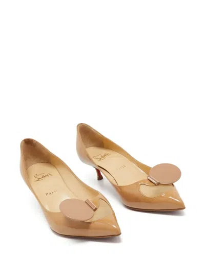 Pre-owned Christian Louboutin 50mm Madame Mouse Pumps