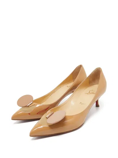 Pre-owned Christian Louboutin 50mm Madame Mouse Pumps
