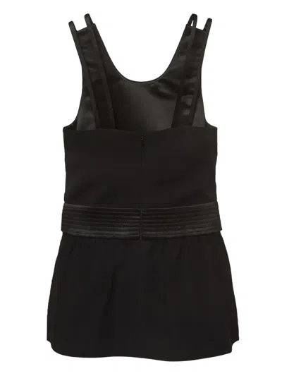 Pre-owned Emporio Armani Peplum-waist Top