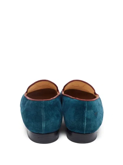 Pre-owned Christian Louboutin Rhinestone-embellished Velvet Pumps
