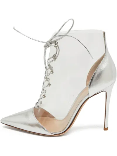 Pre-owned Gianvito Rossi  110mm Lace-up Boots