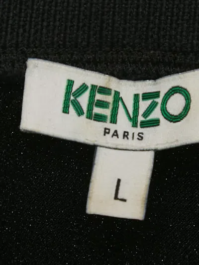 Pre-owned Kenzo Tiger Head-embroidered Sweatshirt