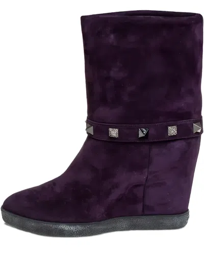Pre-owned Le Silla  Spike-stud-detail Boots