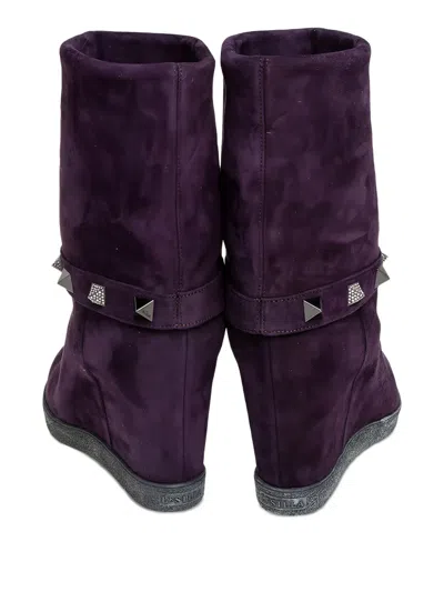 Pre-owned Le Silla  Spike-stud-detail Boots