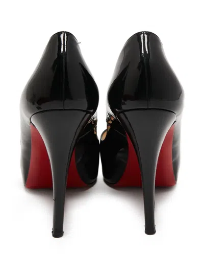 Pre-owned Christian Louboutin New Very Privé Peep-toe Pumps