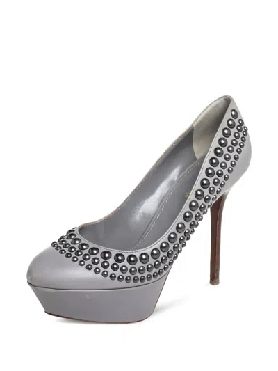 Pre-owned Sergio Rossi Vintage 120mm Leather Heeled Pumps