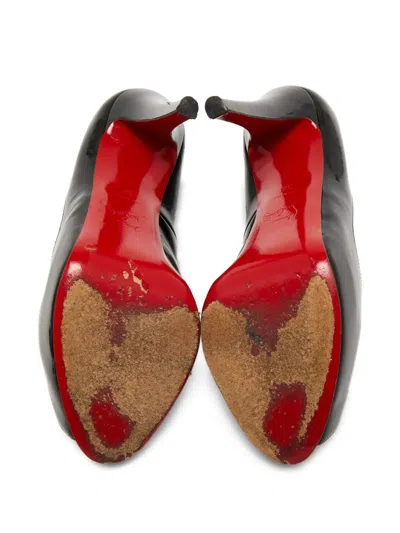 Pre-owned Christian Louboutin New Very Privé Peep-toe Pumps