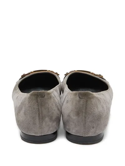Pre-owned Tod's Vintage  Suede Ballet Flats