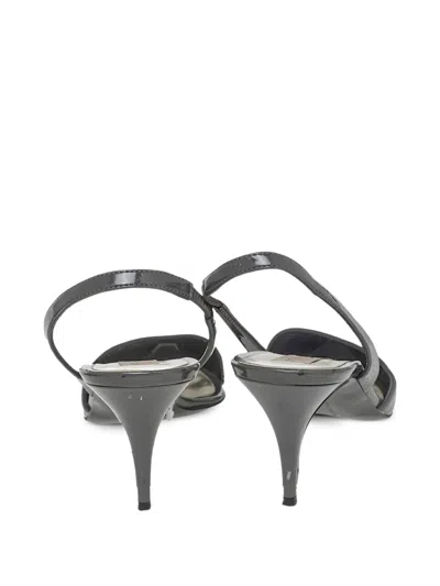Pre-owned Stella Mccartney 75mm Faux-leather Pumps
