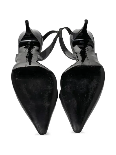 Pre-owned Stella Mccartney 75mm Faux-leather Pumps
