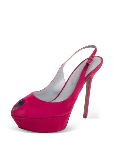 Pre-owned Sergio Rossi Vintage  140mm Suede Pumps