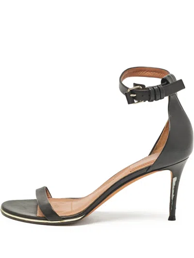 Pre-owned Givenchy 85mm Leather Ankle-strap Sandals
