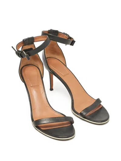 Pre-owned Givenchy 85mm Leather Ankle-strap Sandals