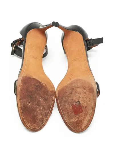 Pre-owned Givenchy 85mm Leather Ankle-strap Sandals
