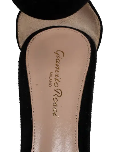 Pre-owned Gianvito Rossi Metallic Cap-toe Heeled Sandals
