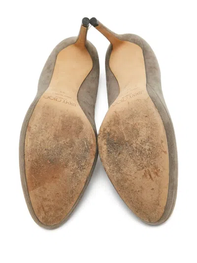 Pre-owned Jimmy Choo 110mm Suede Pumps