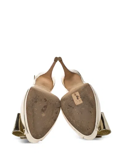 Pre-owned Giuseppe Zanotti Vintage 155mm Peep-toe Platform Pumps