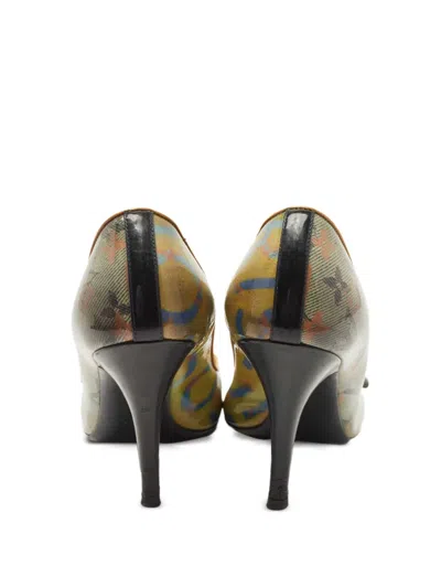 Pre-owned Louis Vuitton Logo-print Pumps
