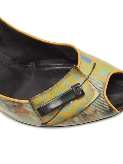 Pre-owned Louis Vuitton Logo-print Pumps