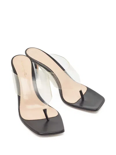 Pre-owned Gianvito Rossi  75mm Transparent-strap Sandals