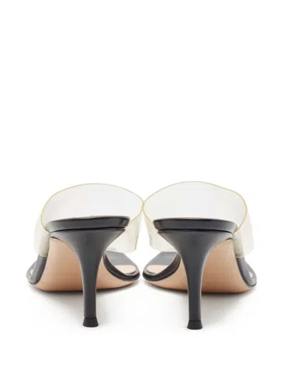 Pre-owned Gianvito Rossi  75mm Transparent-strap Sandals