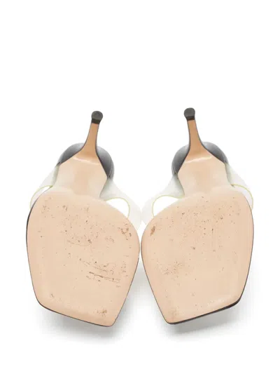 Pre-owned Gianvito Rossi  75mm Transparent-strap Sandals