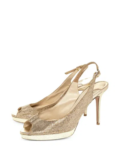 Pre-owned Jimmy Choo 100mm Leather Pumps