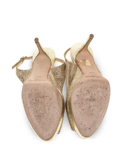 Pre-owned Jimmy Choo 100mm Leather Pumps