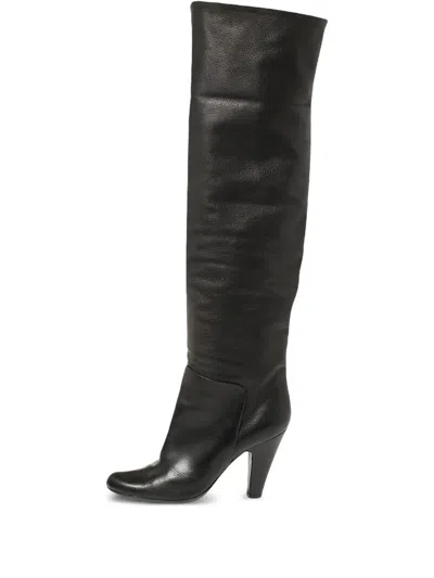 Pre-owned Giuseppe Zanotti Vintage  90mm Leather Over-the-knee Boots