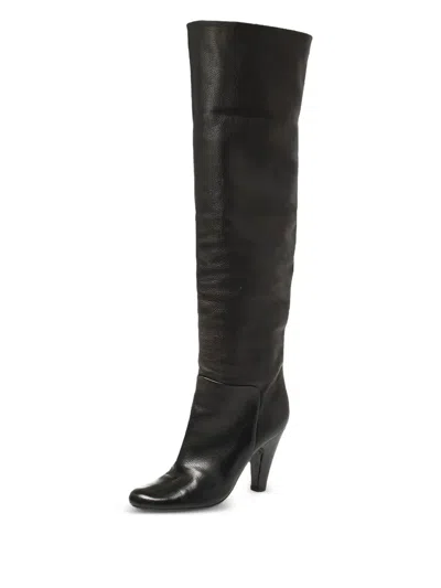 Pre-owned Giuseppe Zanotti Vintage  90mm Leather Over-the-knee Boots
