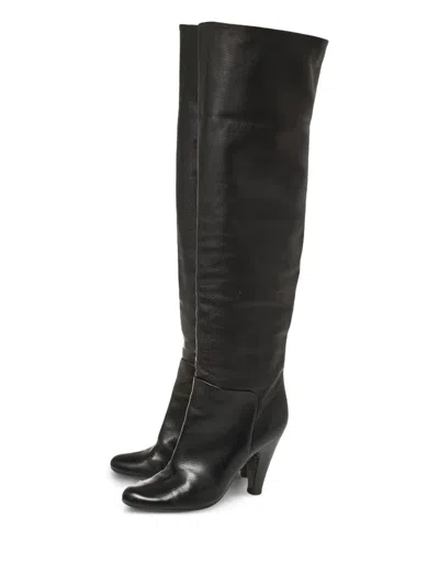 Pre-owned Giuseppe Zanotti Vintage  90mm Leather Over-the-knee Boots