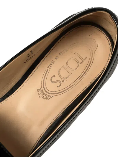 Pre-owned Tod's  Penny Patent Leather Loafers