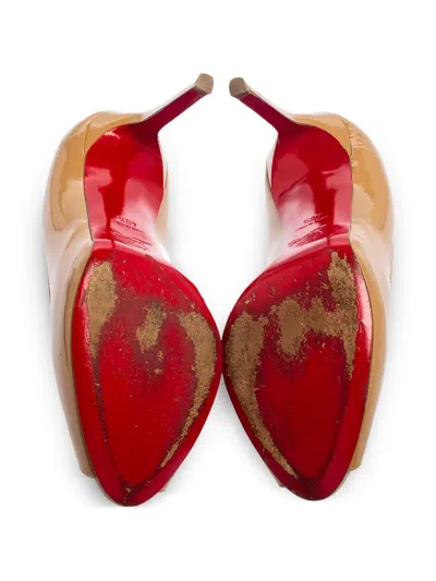 Pre-owned Christian Louboutin 100m Flo Pee Pumps